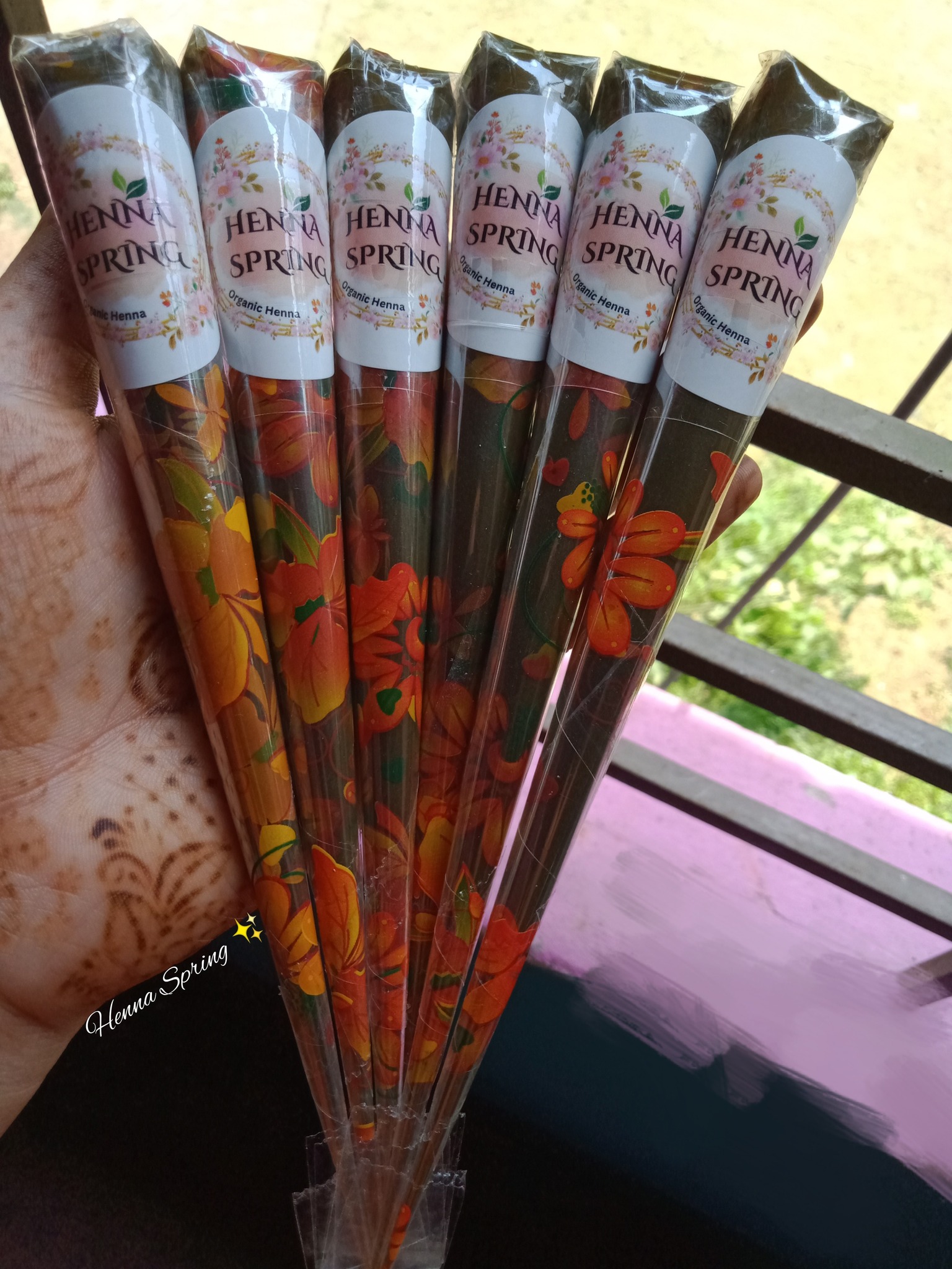 Organic Henna Large Cone